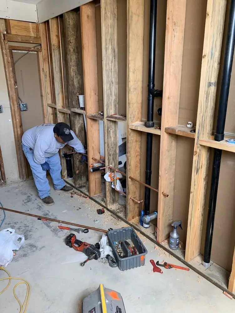 Commercial rough-in plumbing for Gas Line Repair in Eloy